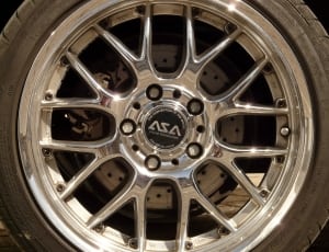 chrome asa car wheel thumbnail