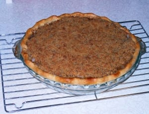 baked pie on gray tray thumbnail