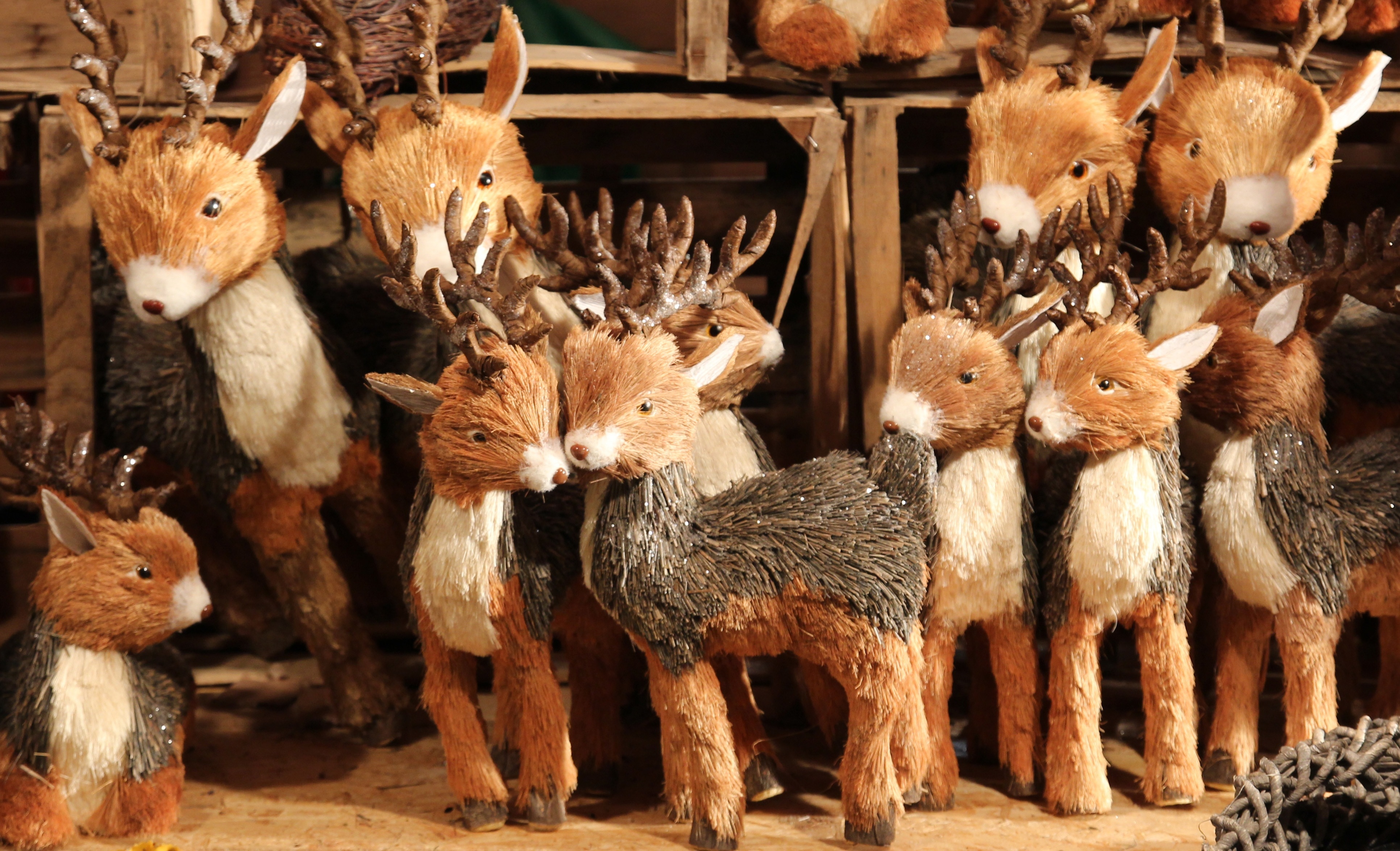 deer figurine lot