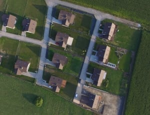 aerial photo of residential buildings during daytime thumbnail