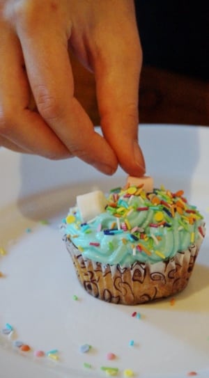 cupcake with sprinkles thumbnail