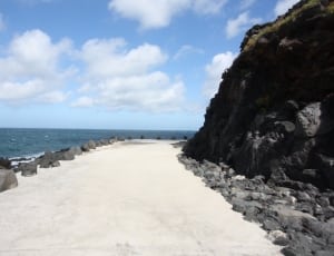 rocky beach during daytime thumbnail