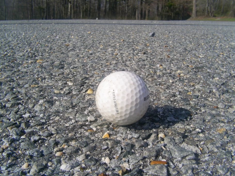 white golf ball preview