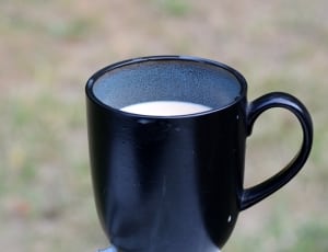 black ceramic mug thumbnail
