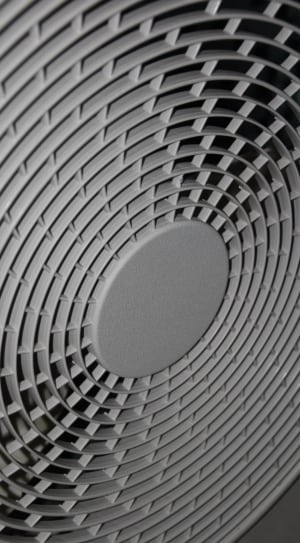 gray plastic desk fan thumbnail