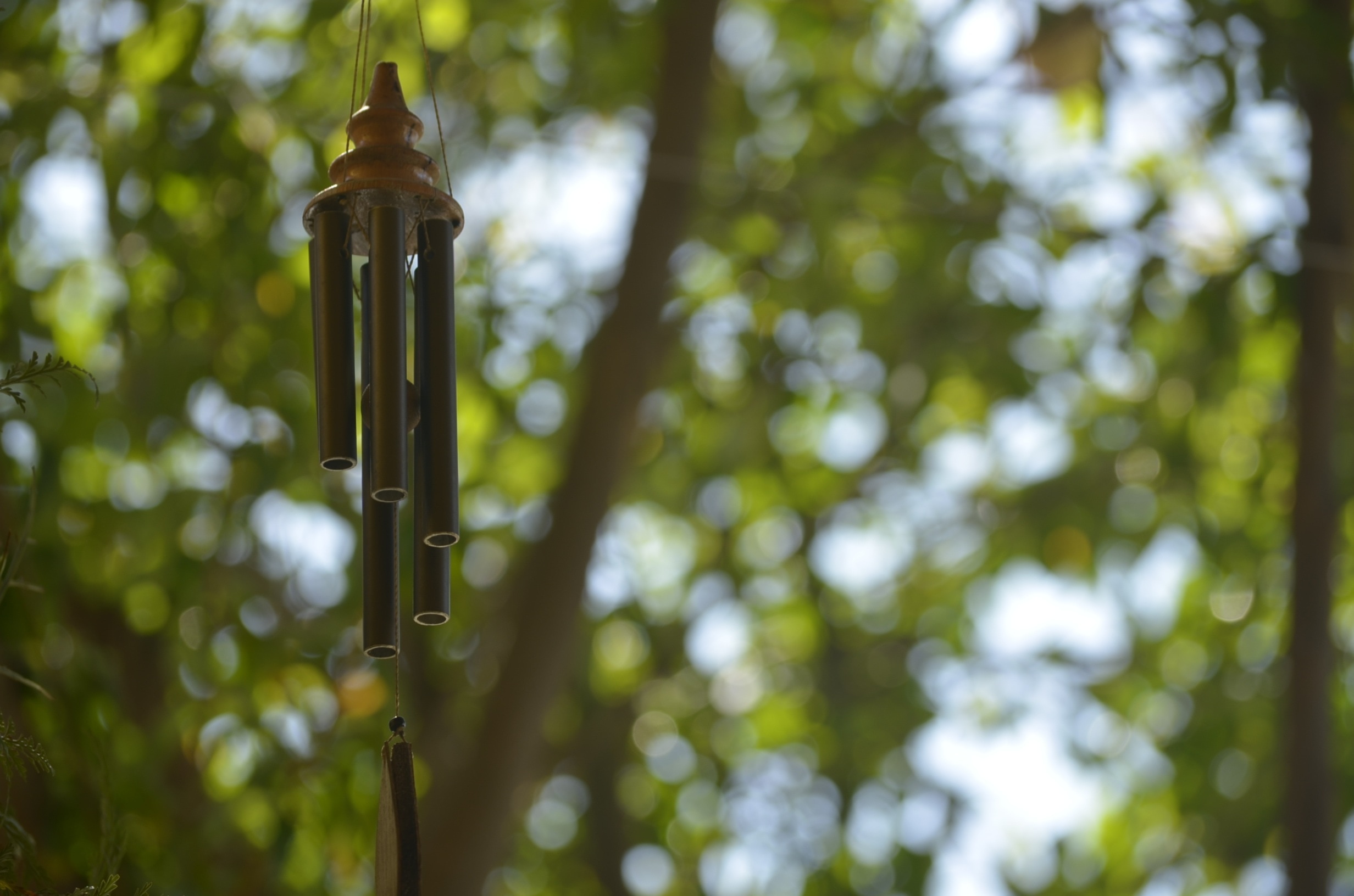 Wind Chime With Many Different Colored Metal Bars Hanging From It  Background, Picture Wind Chimes Background Image And Wallpaper for Free  Download