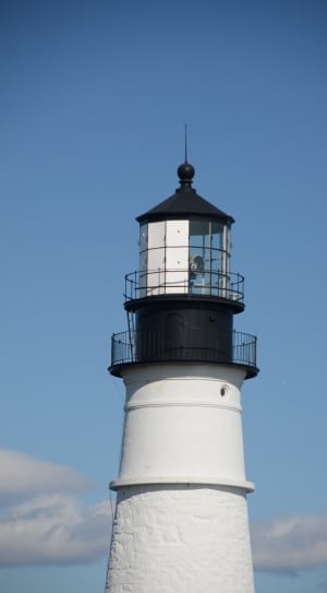 white and black lighthouse thumbnail