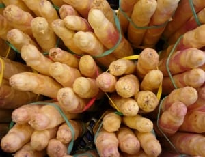 pink and brown vegetables thumbnail