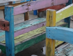 green, blue, purple, and red wooden shelf thumbnail