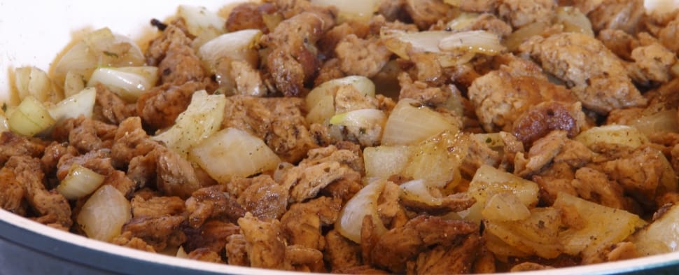 cooked meat with white onion preview