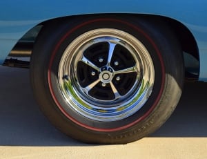 chrome 5 spoke car wheel thumbnail