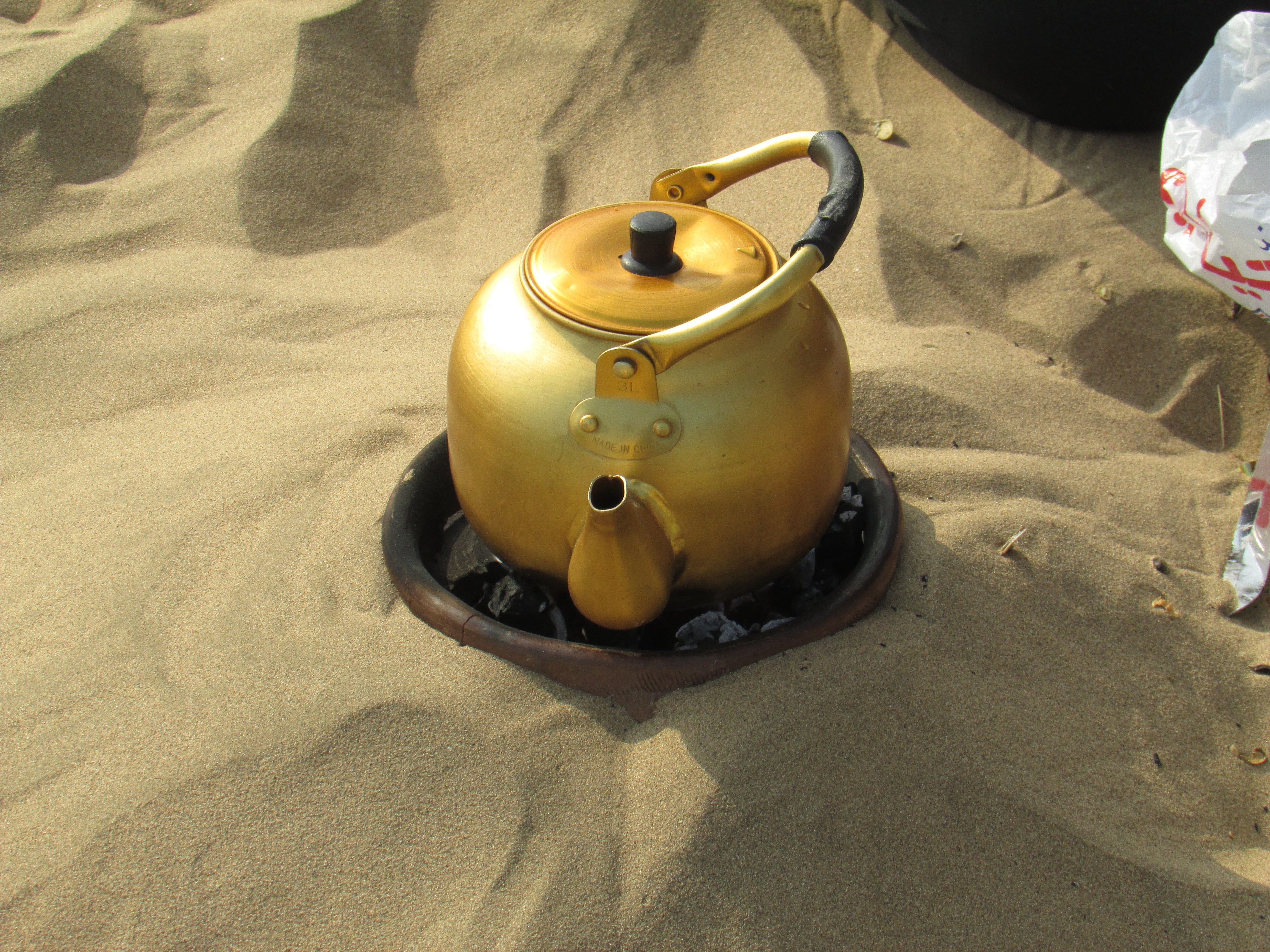 brass kettle