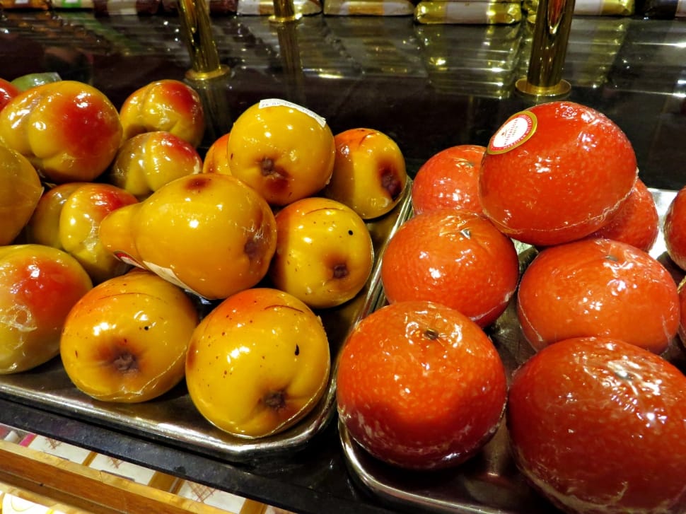 orange citrus fruit and apple lot preview