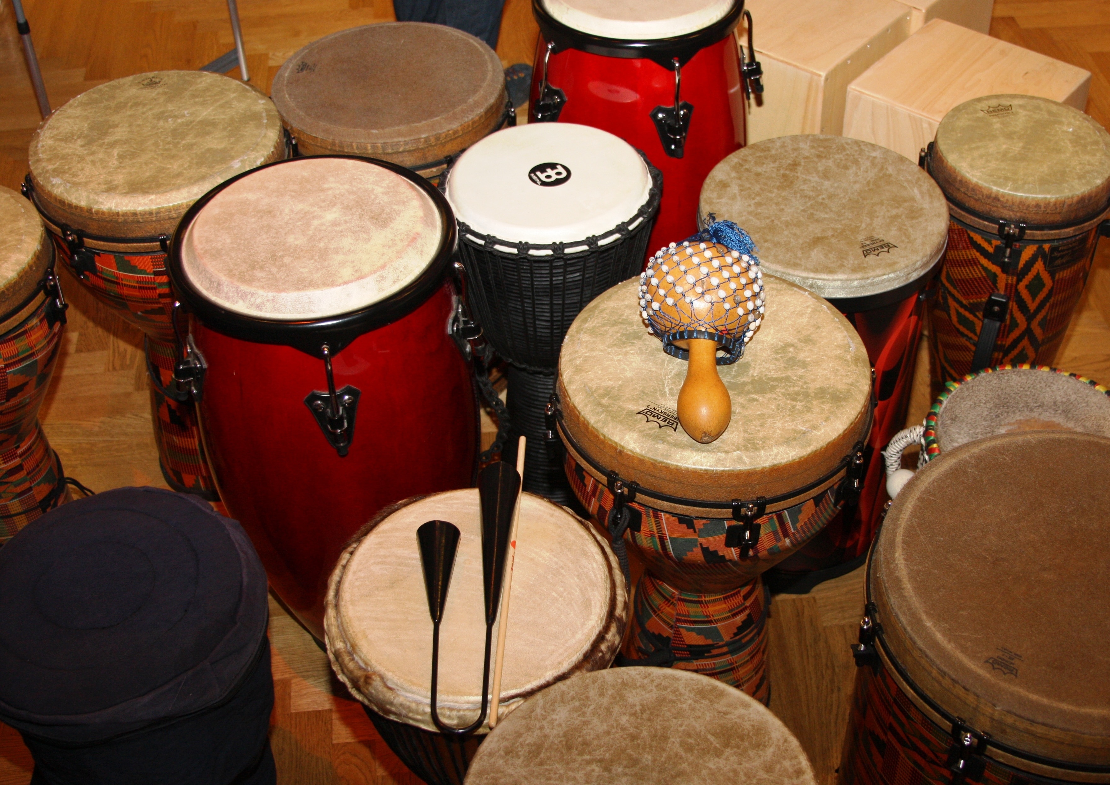 percussion instrument lot