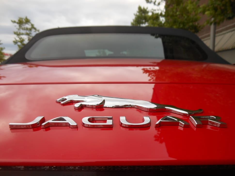 red jaguar sports car preview