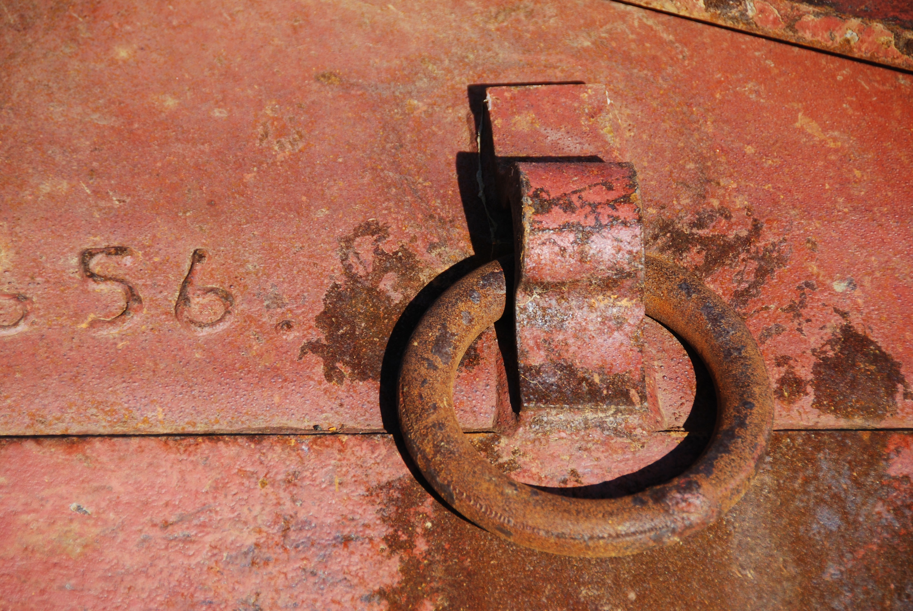 rust-covered ring