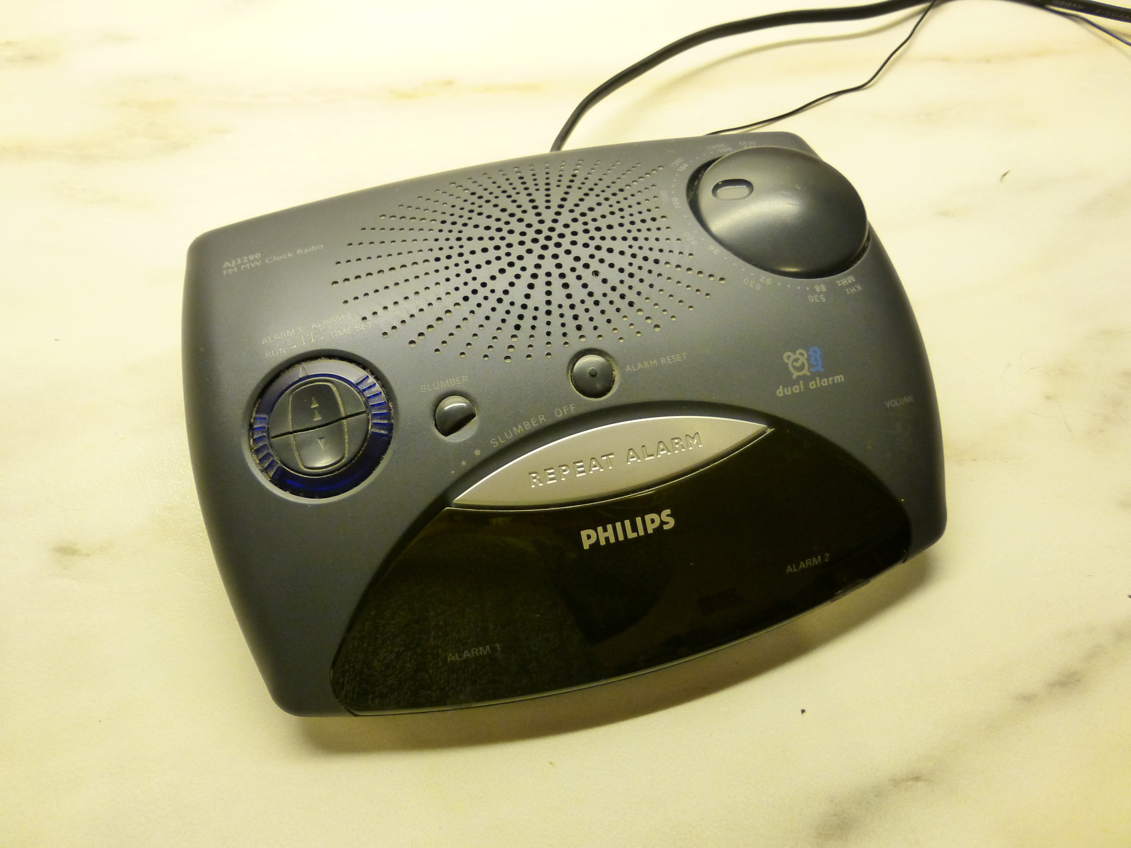 black Philips Repeat Alarm device