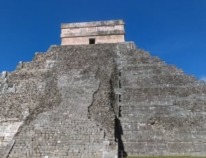 low angle view photography of pyramid structure during day time thumbnail