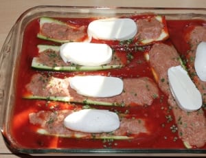 brown white and red meat dish thumbnail