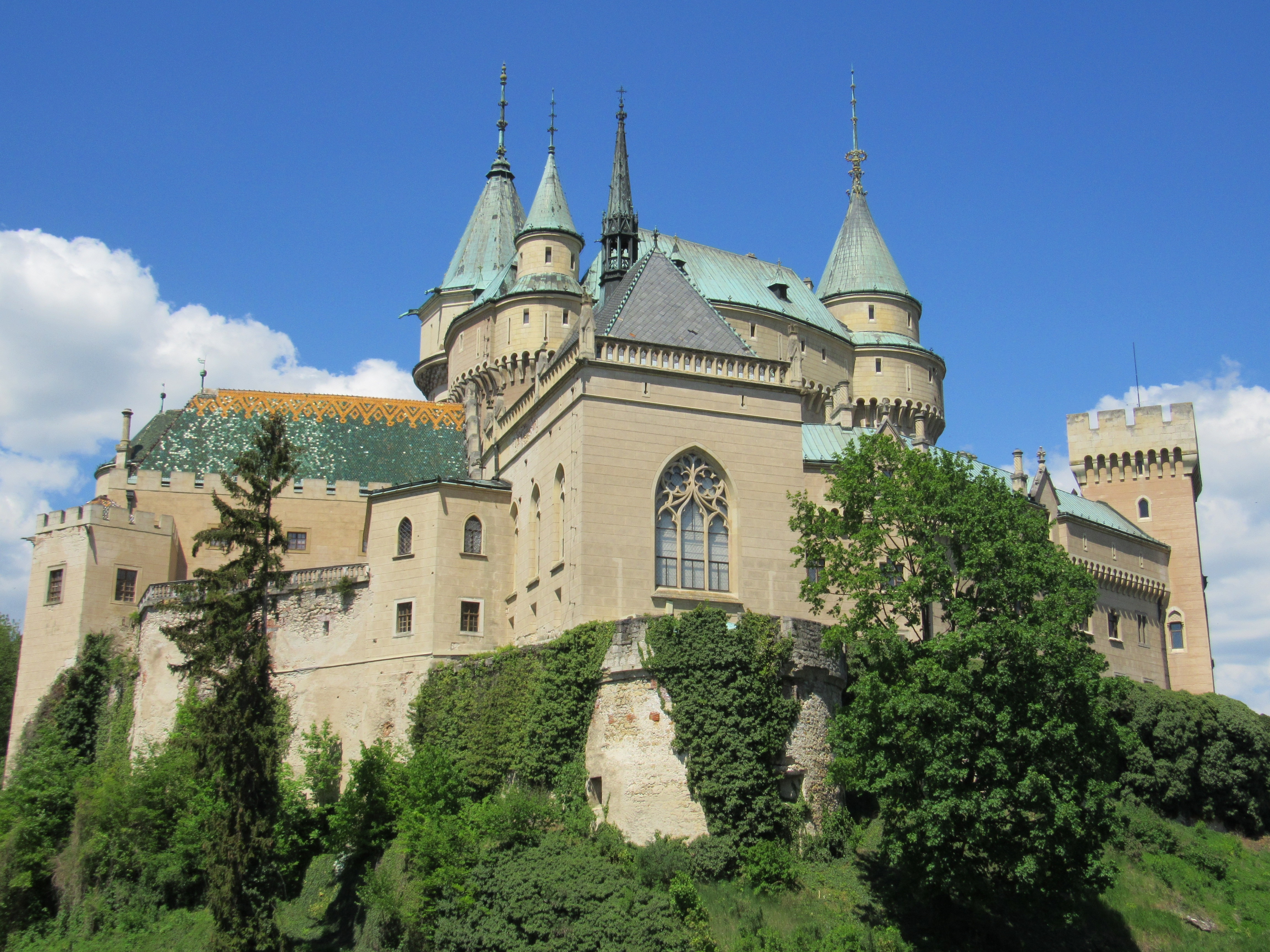 beige castle