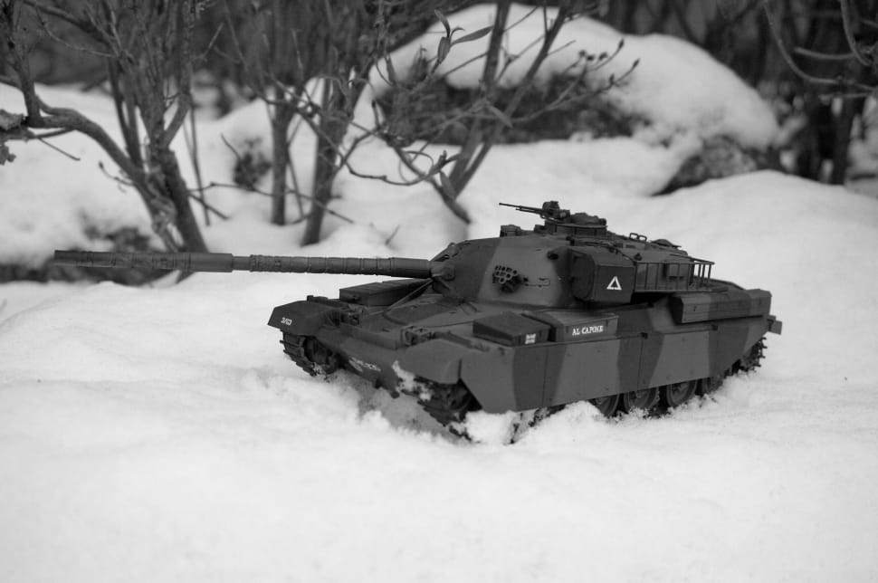 grey battle tank toy preview