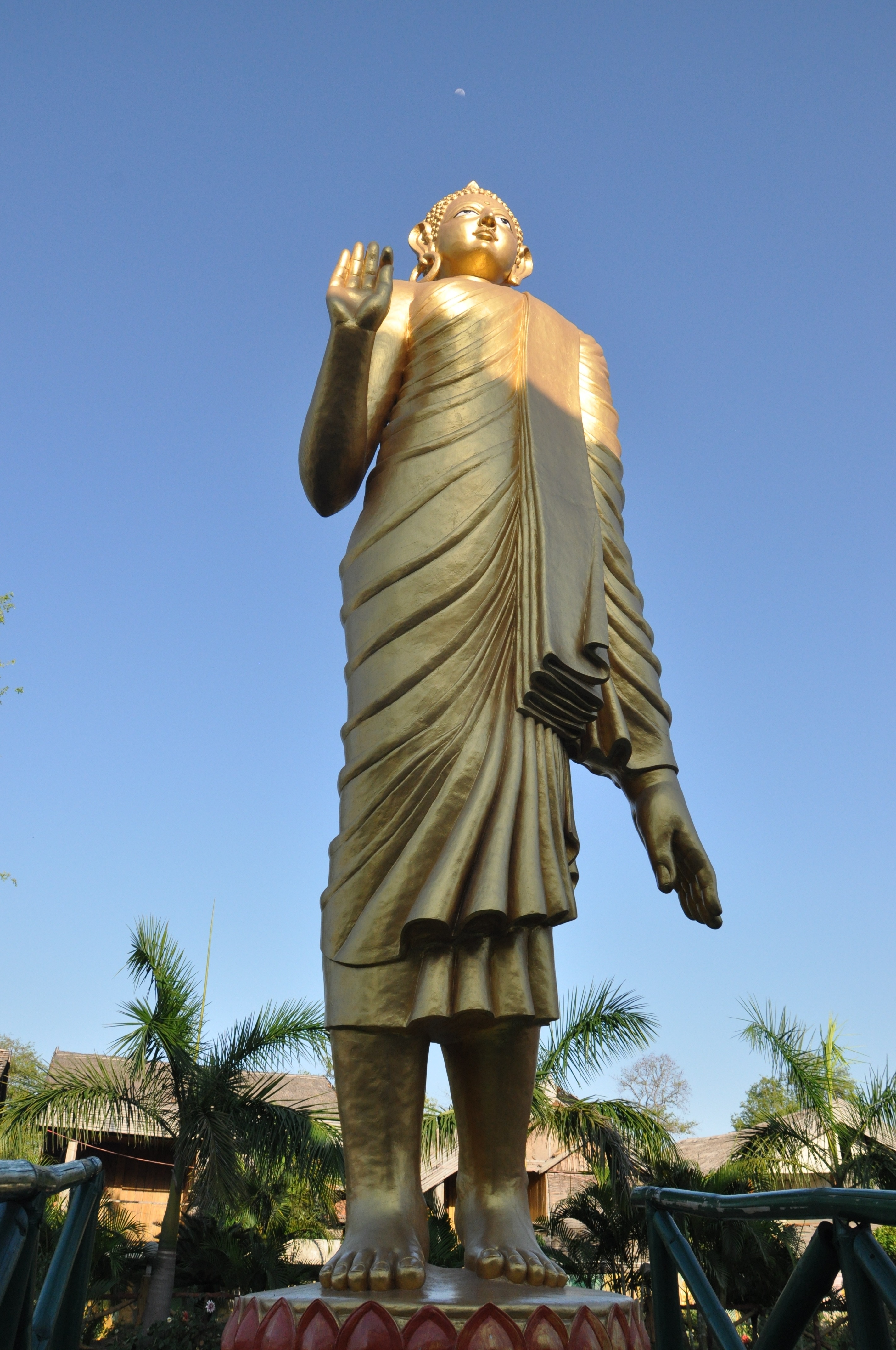 gold religious figure statue