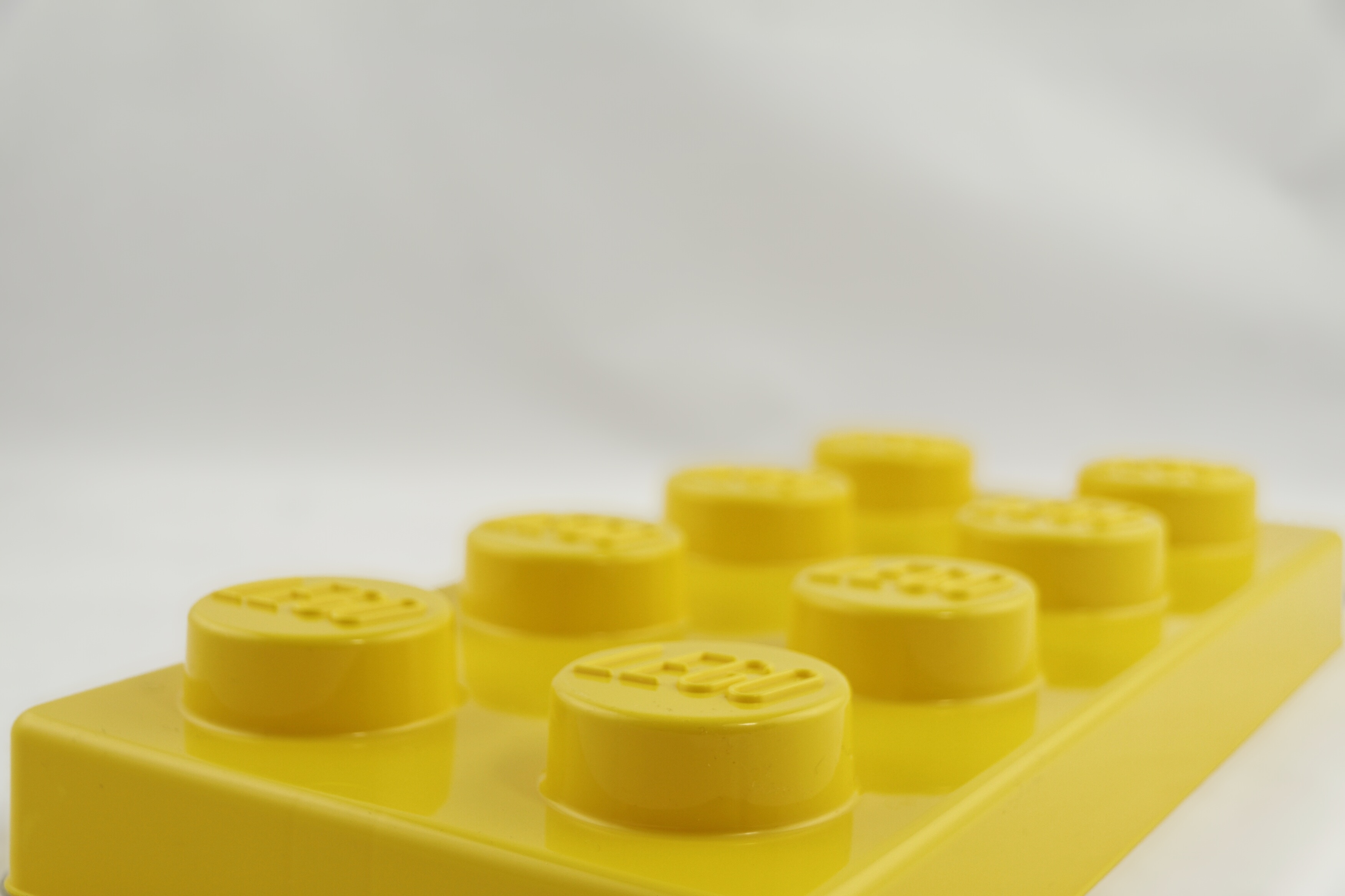 yellow plastic bloks toy