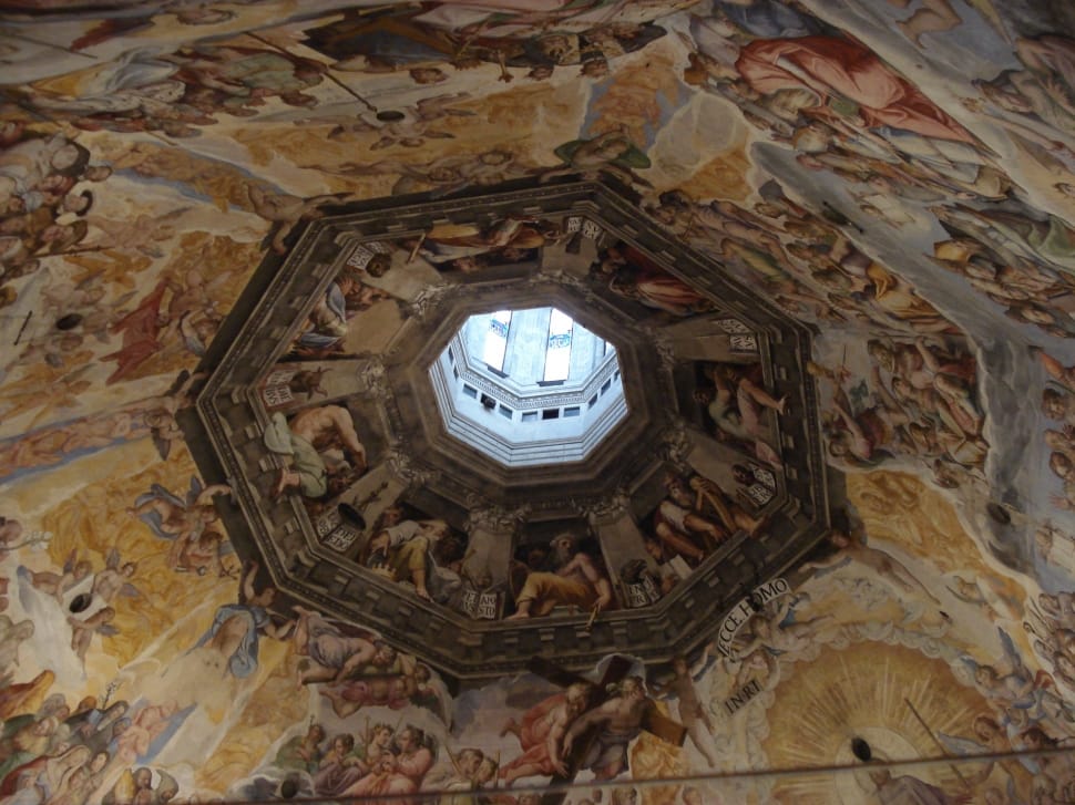 cathedral ceiling paintings preview