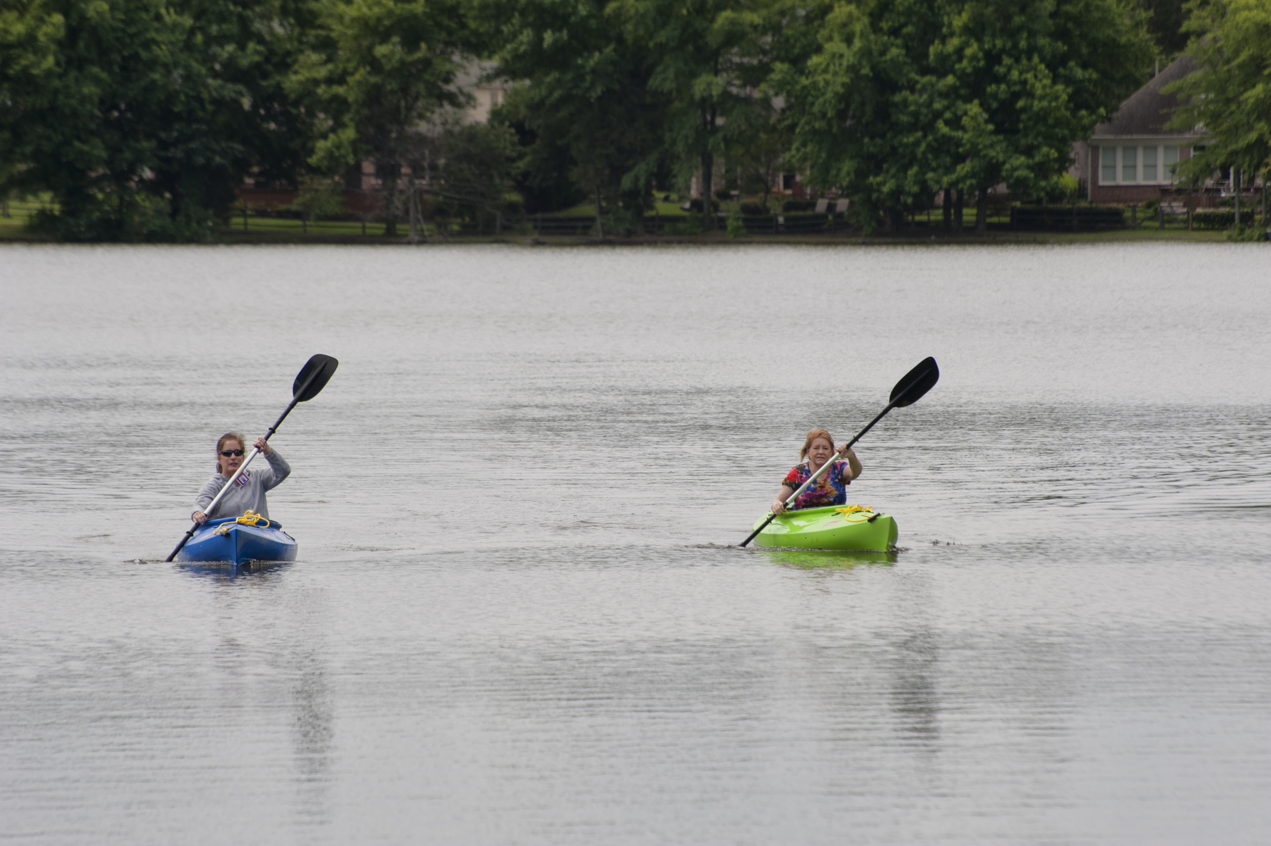 3840x2160 wallpaper | 2 woman riding kayak | Peakpx