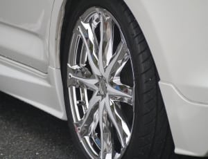 chrome multi spoke car wheel thumbnail