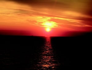 Corsican, Sunset, Ocean, sunset, cloud - sky thumbnail
