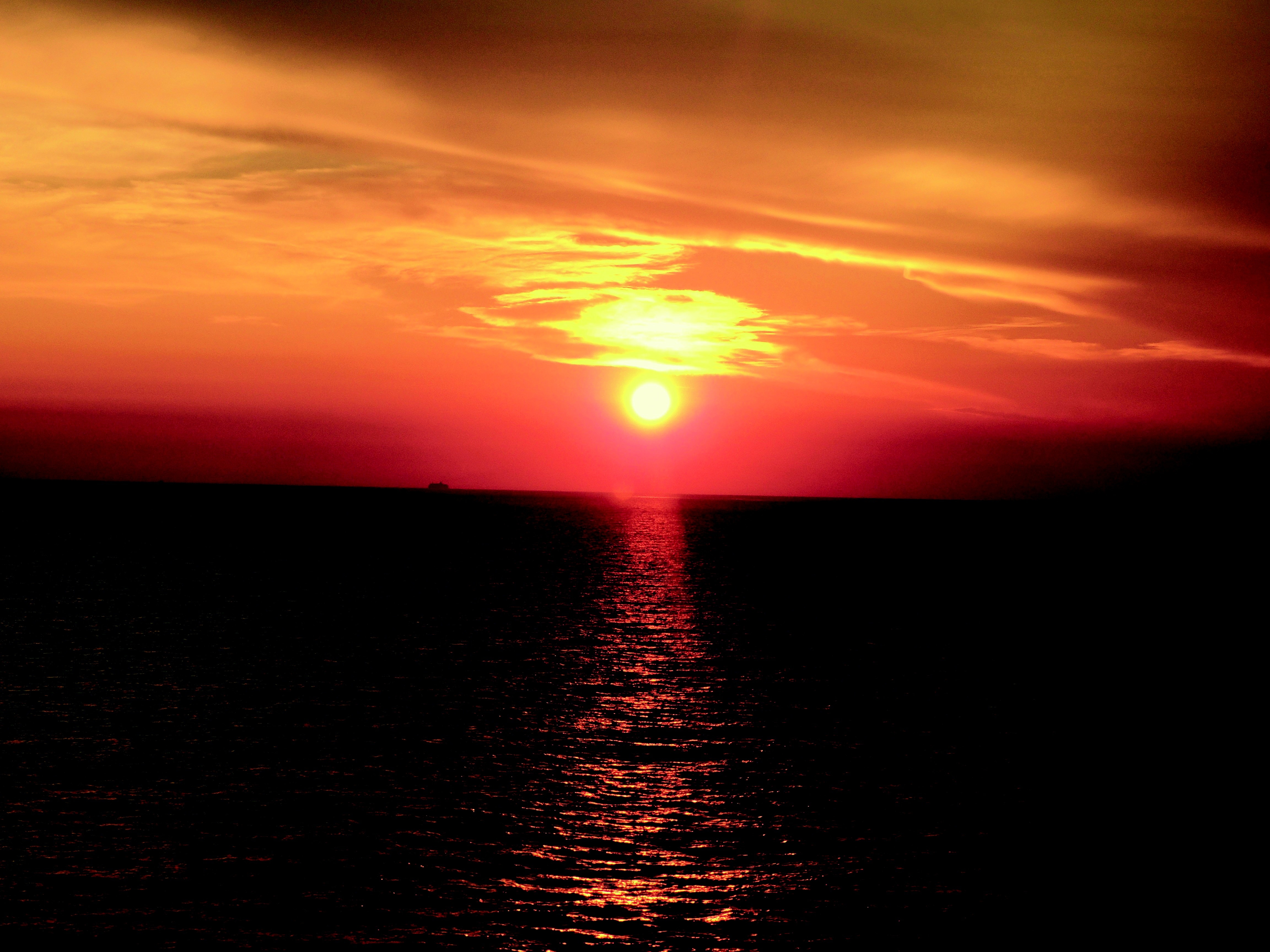 Corsican, Sunset, Ocean, sunset, cloud - sky
