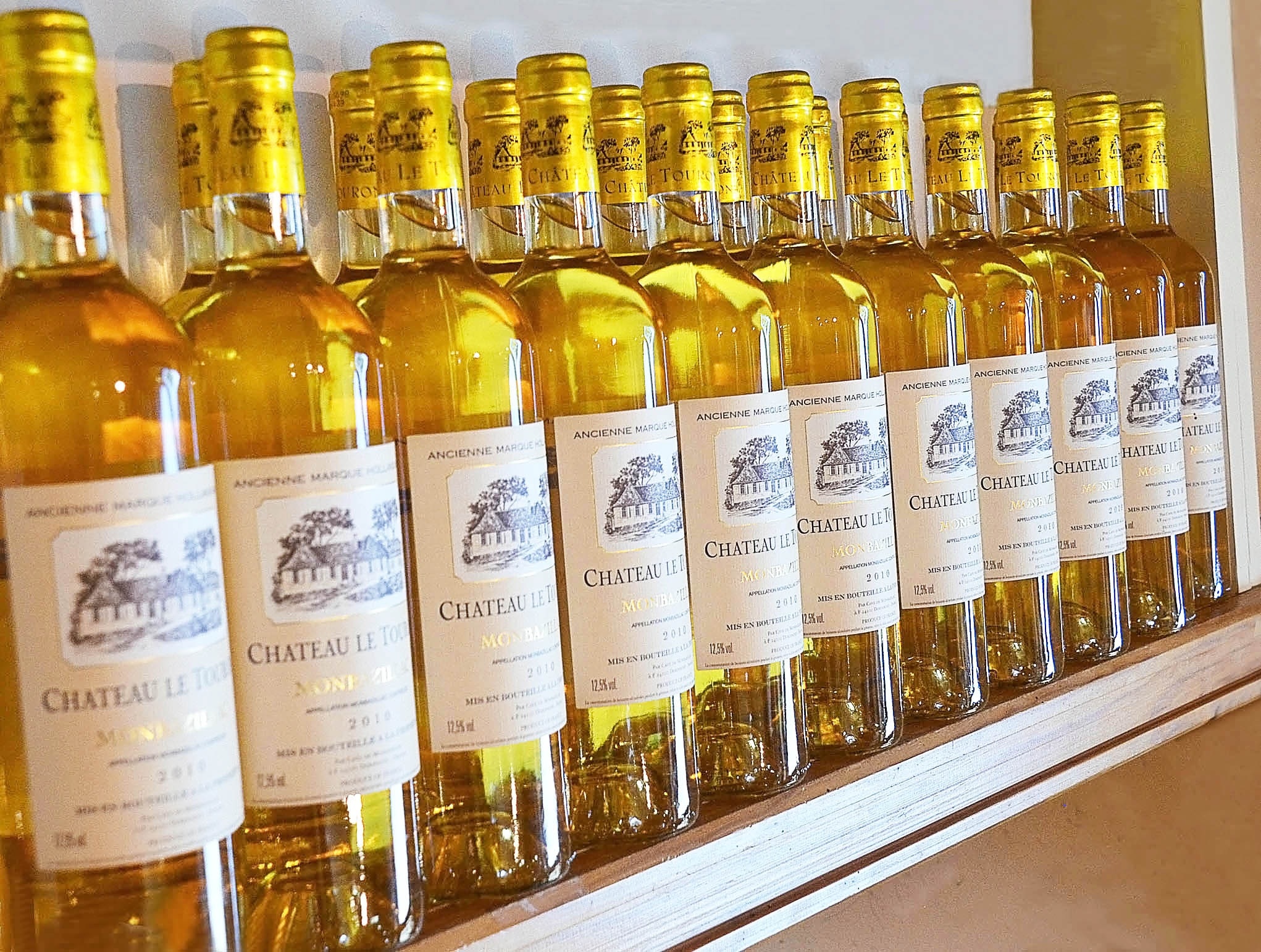 chateau wine bottles lot