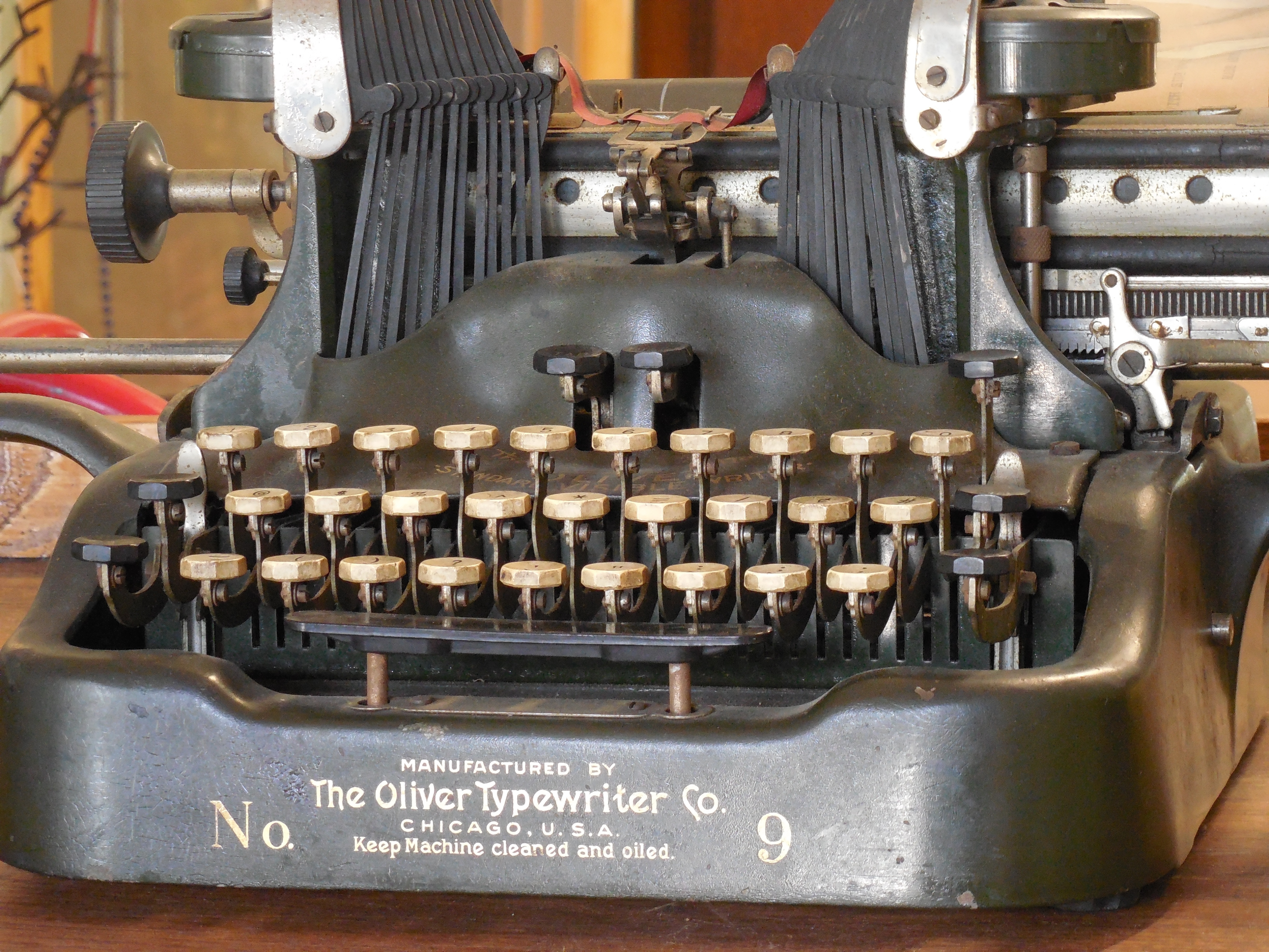 the oliver typewriter co