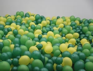 green and yellow balloon lot thumbnail
