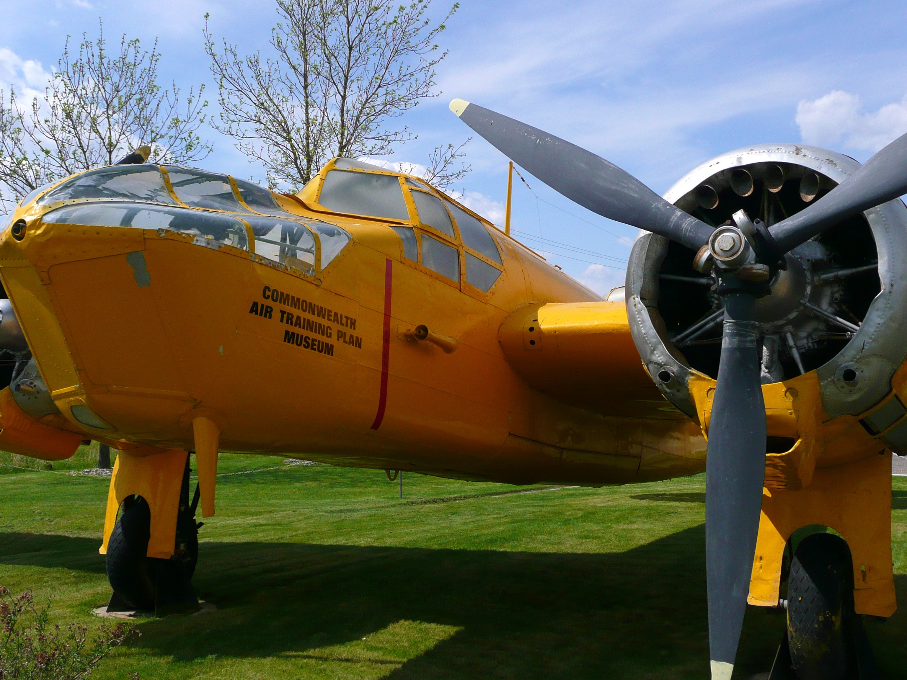 yellow air training plan museum