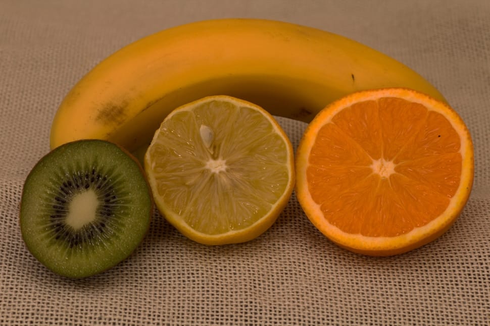 banana orange lemon and kiwi preview