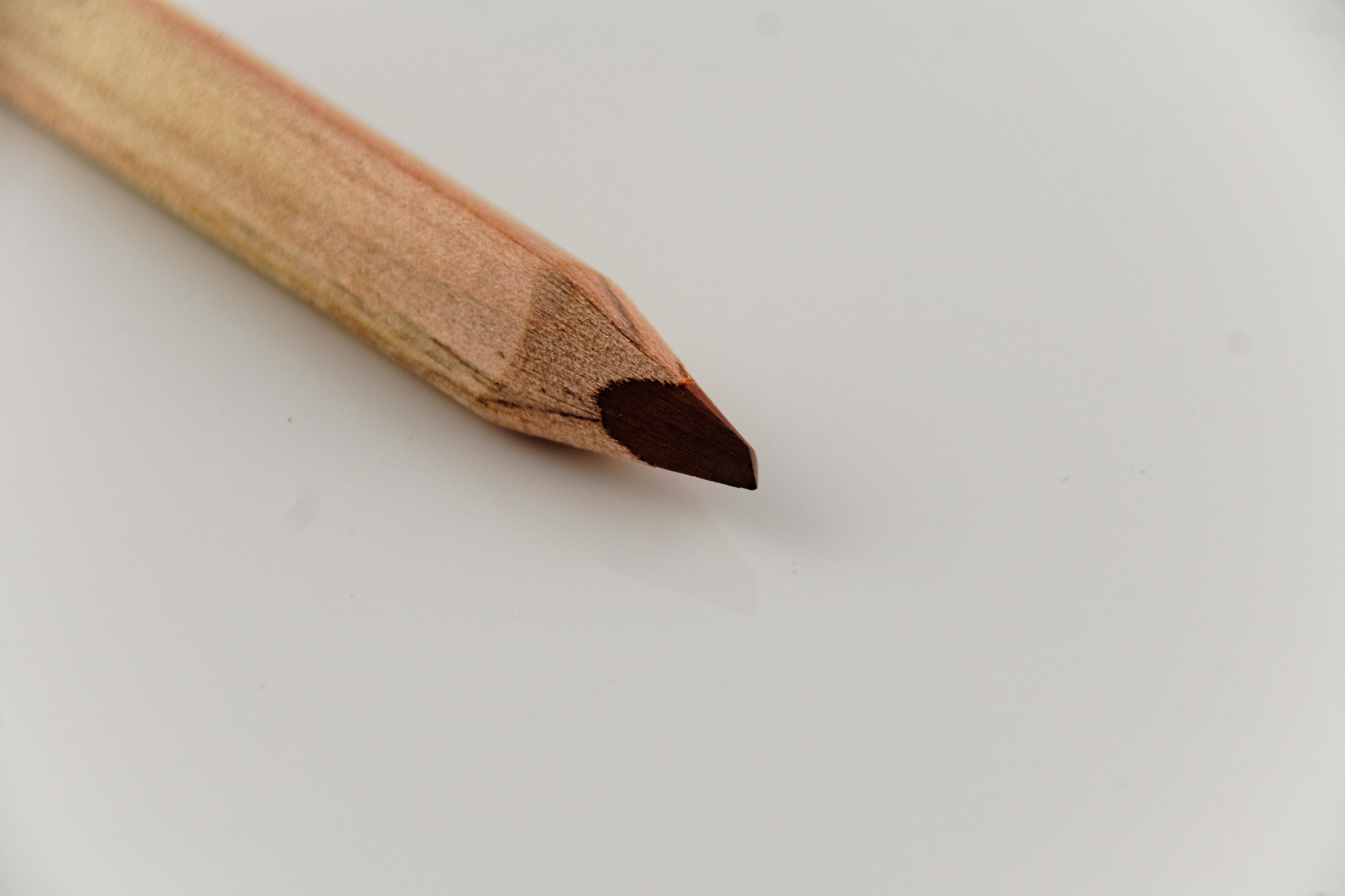 brown wooden pencil
