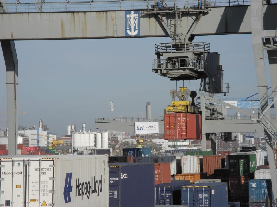 intermodal container lot preview