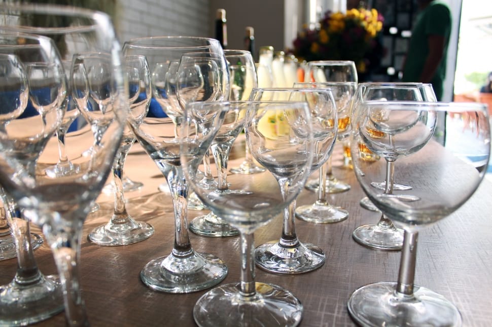 clear wine glass lot preview