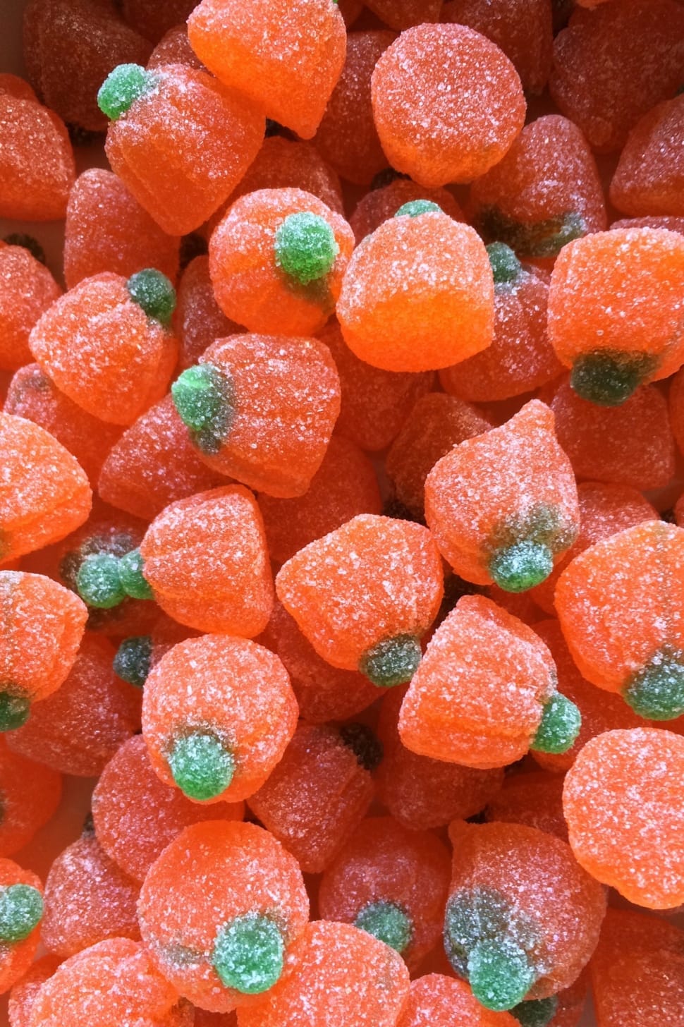 red and green gummy bear candies preview