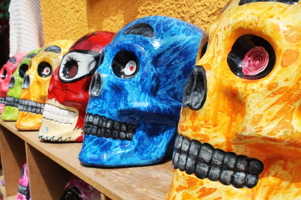 decorative skulls preview