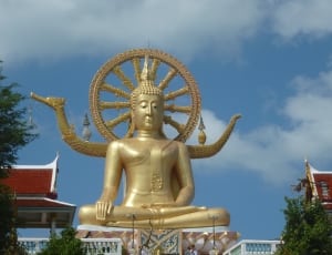 brass buddha statue thumbnail