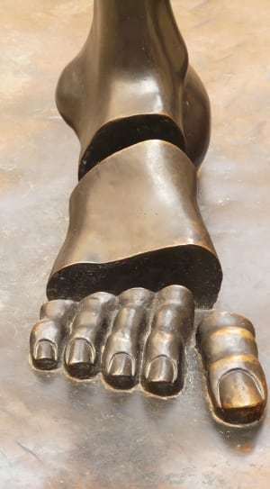 human foot figurine thumbnail
