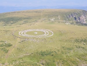 people formed circle on the mountain thumbnail
