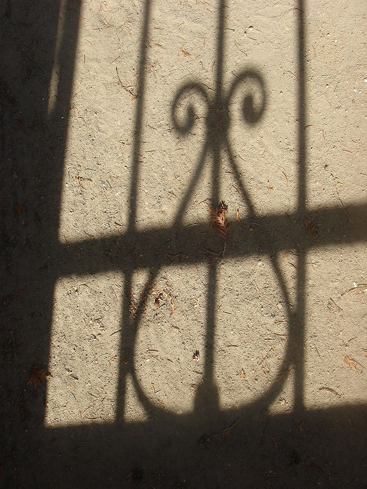 wrought iron silhouette
