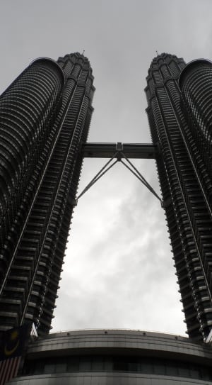 black and gray concrete two tower building thumbnail
