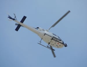 white and black helicopter thumbnail