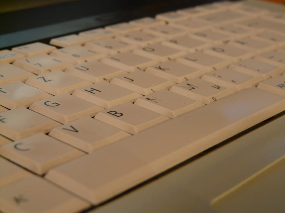 white laptop keyboards preview