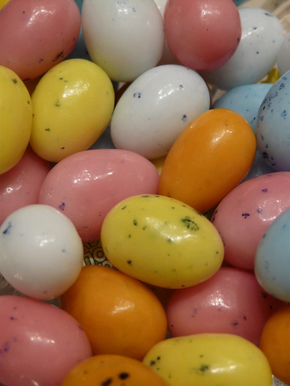 yellow pink orange and white easter egg lot preview